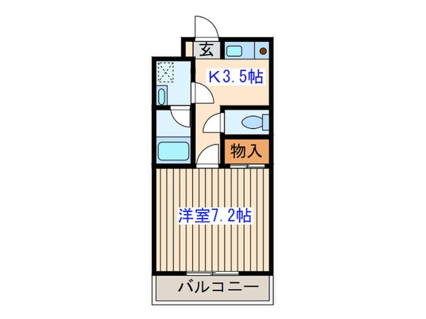 スクエアハウスＱの物件間取画像